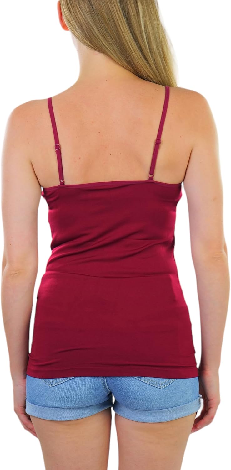 ToBeInStyle Women's Adjustable Spaghetti Strap Cami-Dress - Image 2