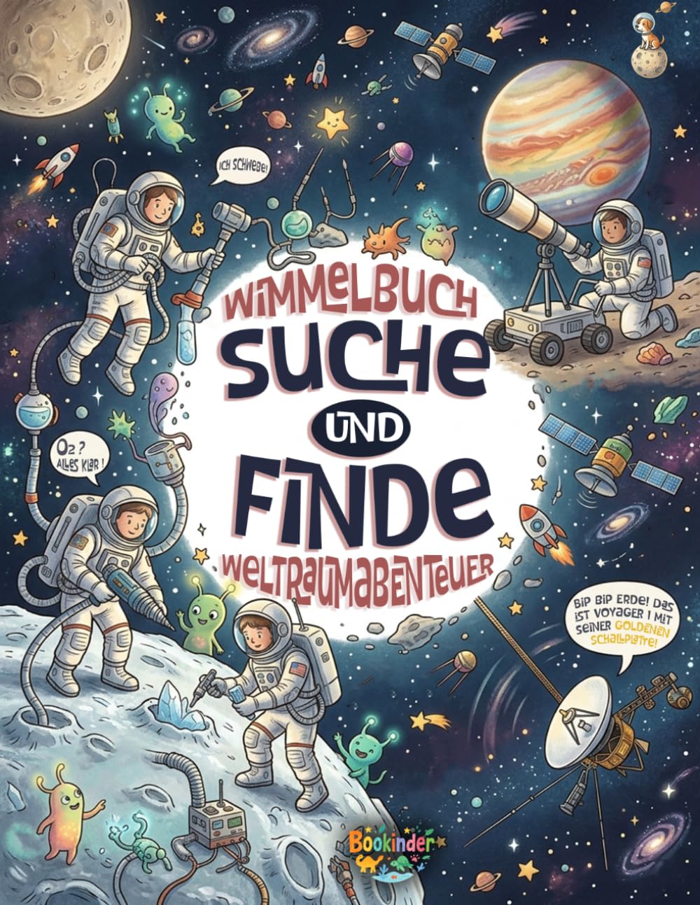 Suche und Finde: Weltraum – Wimmelbuch für Kinder von 4–6 Jahren