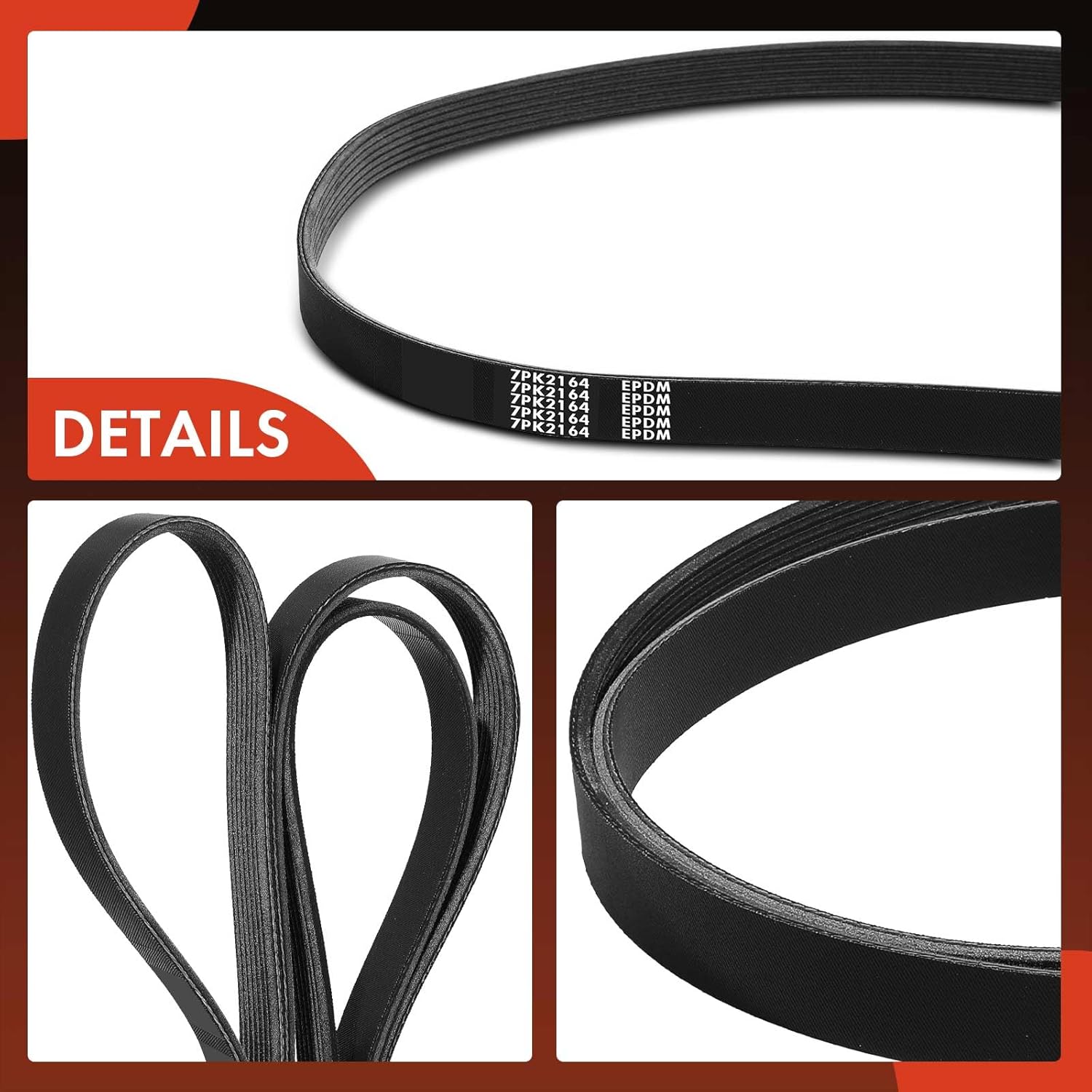 A-Premium Serpentine Belt 85.13 In For Honda Civic 2006 1.8L