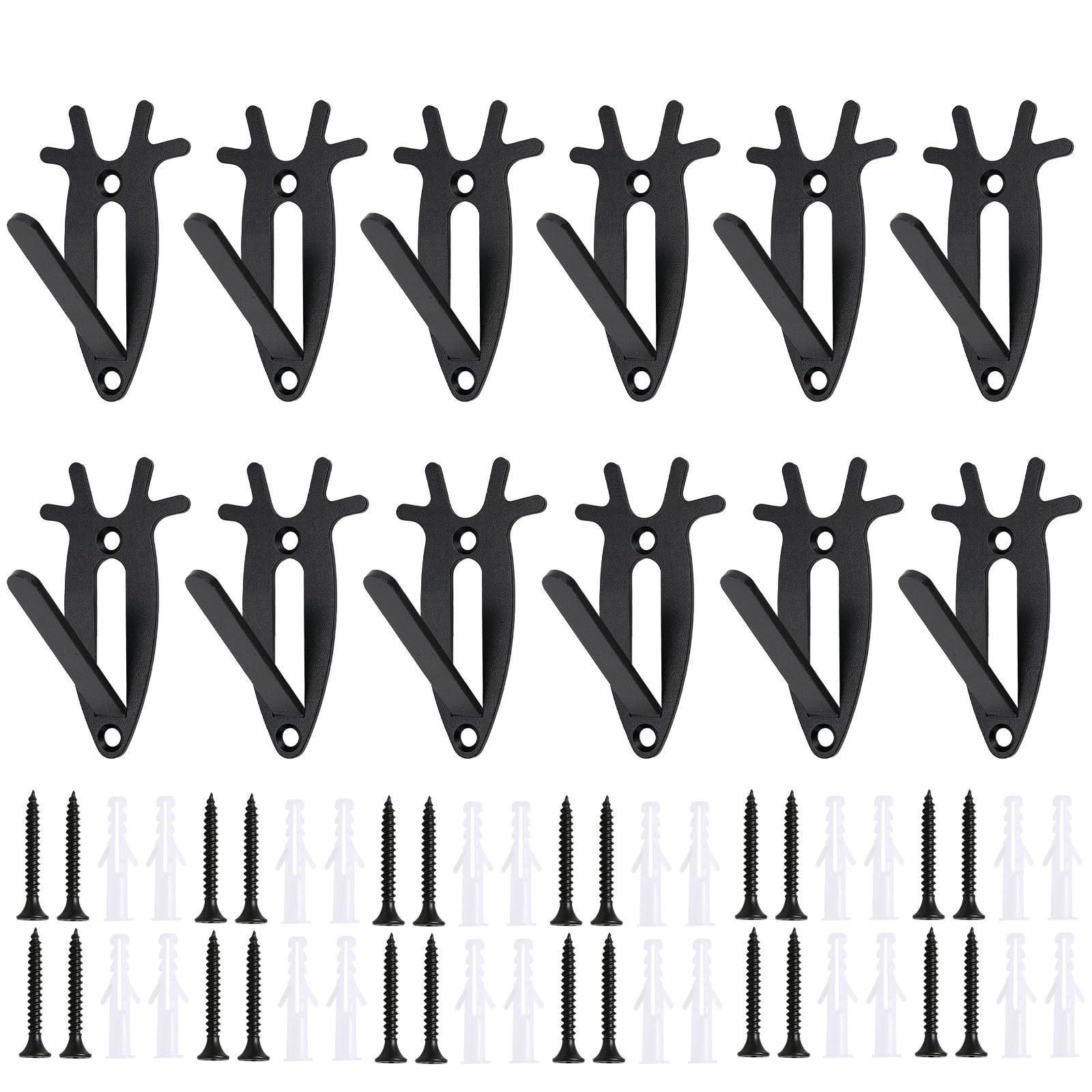 Skull Hangers - Deer Head Wall Hooks - Stainless Steel -1