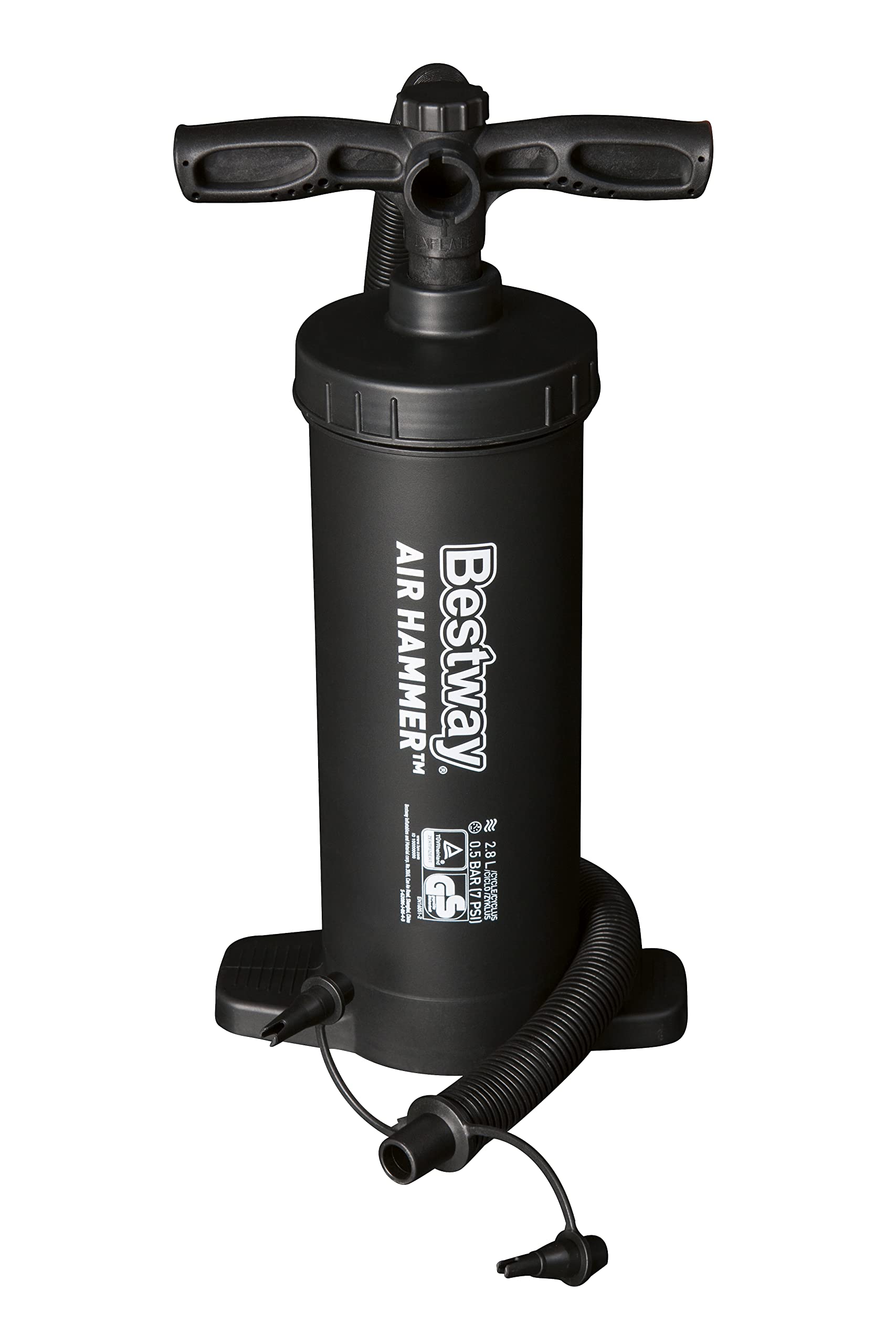 Bestway Hydro-Force Rapid X3 Kayak Gonfiabile con pompa a mano, pagaie, sedili, pinne e borsa portaoggetti | 3 posti
