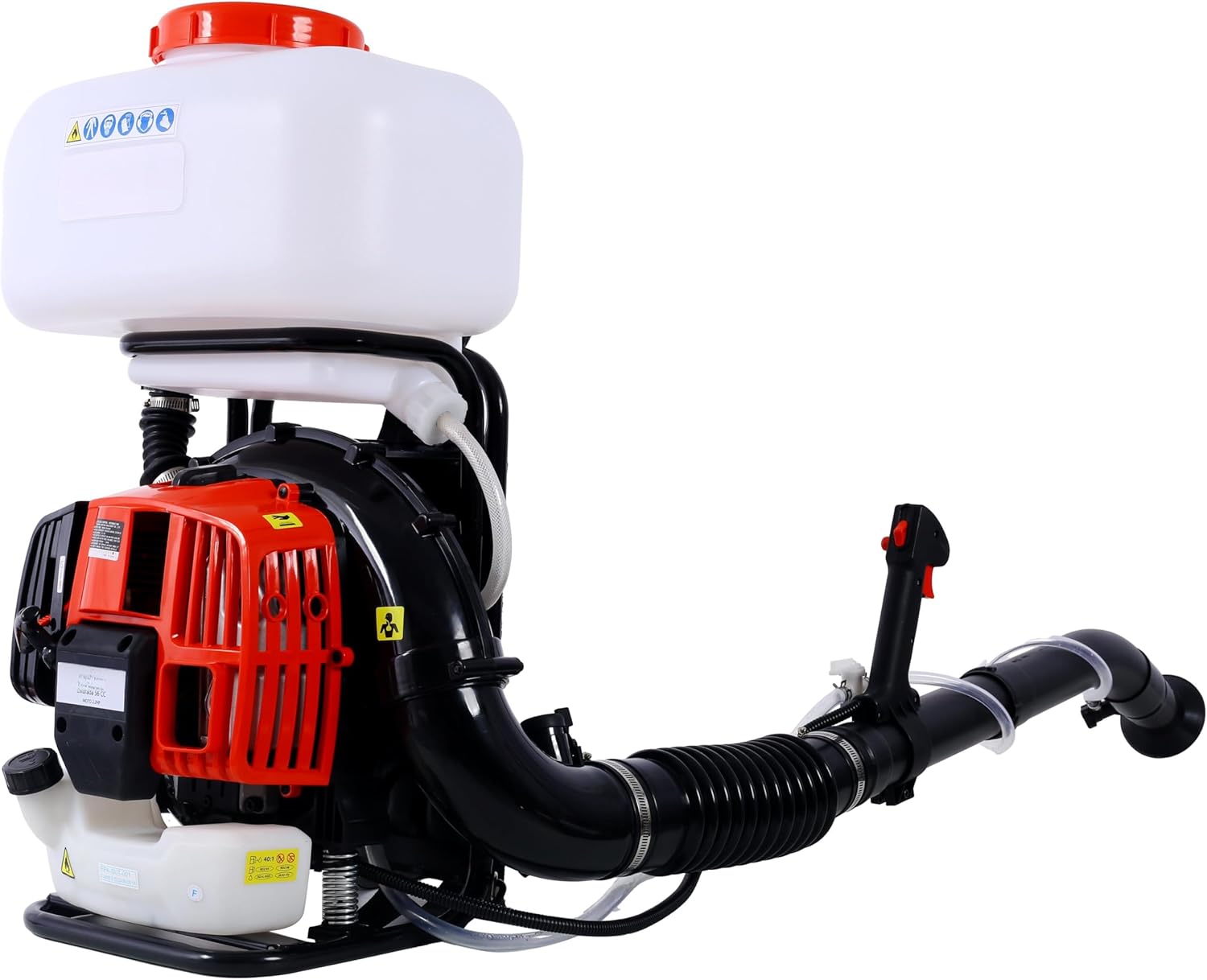 【LuckyNote】 55.7cc Mosquito fogger Mister Duster Mosquito Sprayer Backpack Sprayer Cold Fogger,Gasoline Powered Sprayer Blower Machine with 20L for Garden Spraying