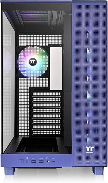 Thermaltake View 380 XL TG ARGB Mid Tower Chassis Future Dusk
