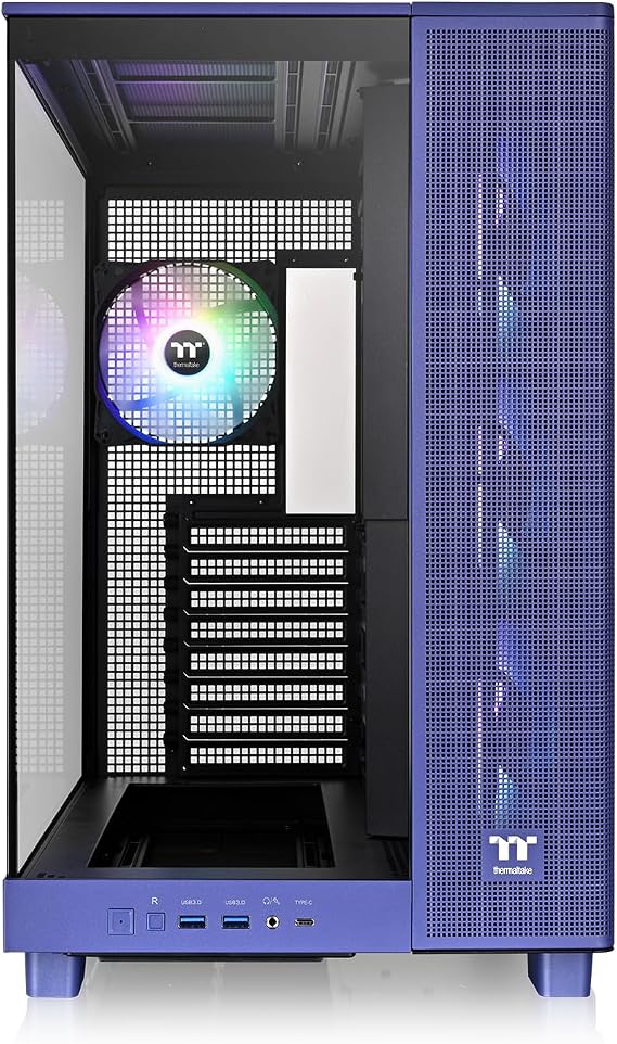 Thermaltake View 380 XL TG ARGB Mid Tower Chassis Future Dusk