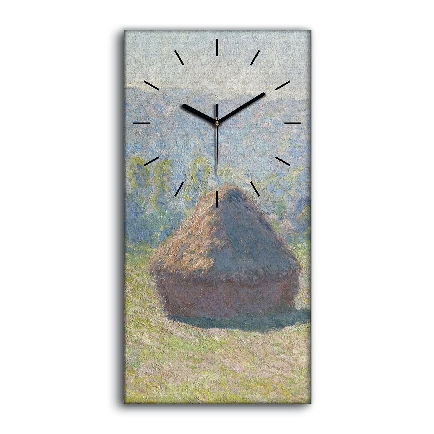 Horloge sur Toile Art Moderne Salon Ne Pas Tic Tac En Silence 30x60