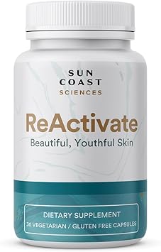 Sun Coast Sciences - ReActivate Your Skins Beauty from Within, with Dr. Rosenbergs Special Skin Health Formula - 30 Count Pack of 1