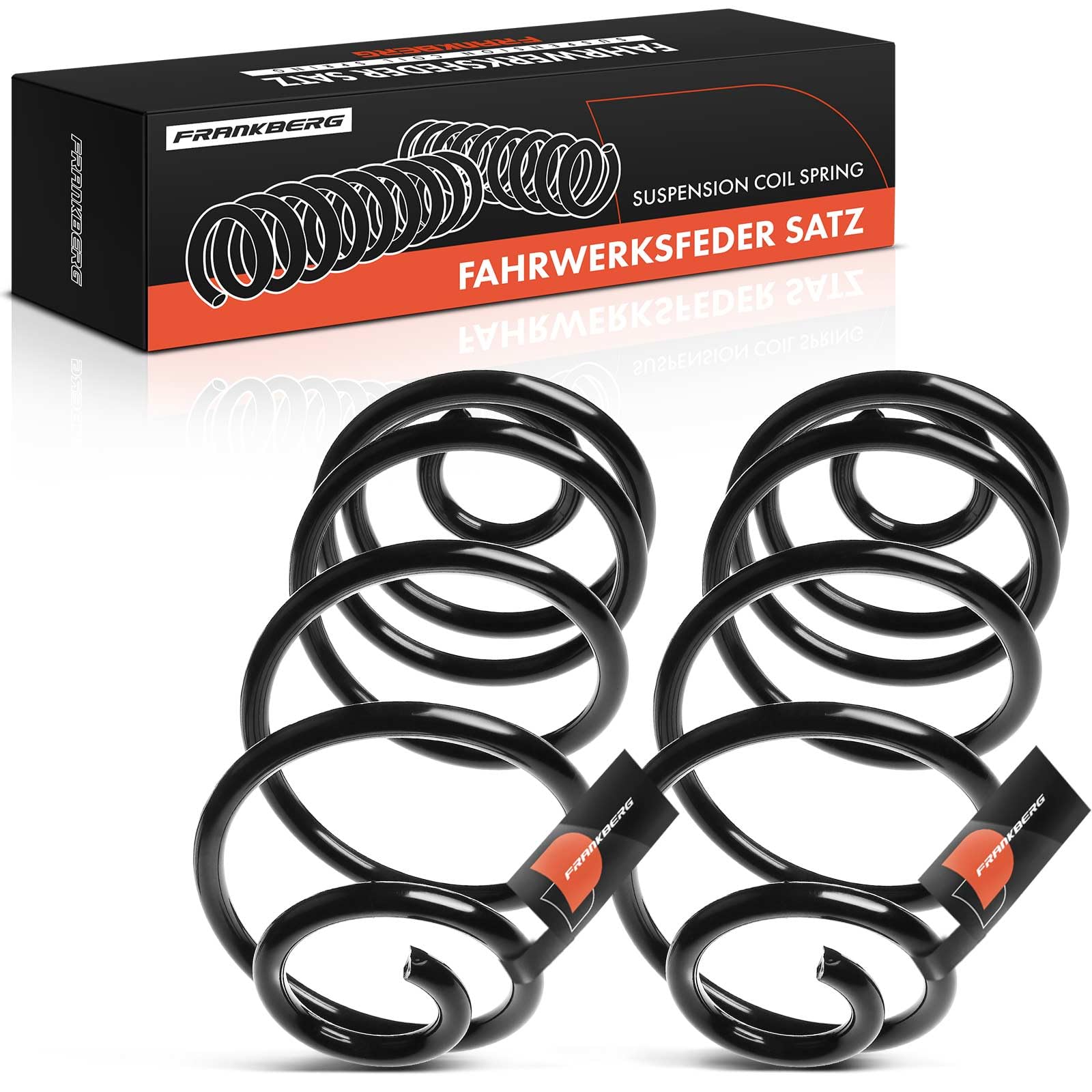 Frankberg 2x Muelles de chasis Muelles de suspensión Compatible con Astra H A04 Astra H GTC A04 Astra H Berlina A04 Replace# G21B28011B