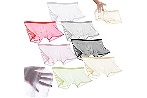Ice Silk Transparent Mesh Boxers for Men: Comfort and Enticement Combined