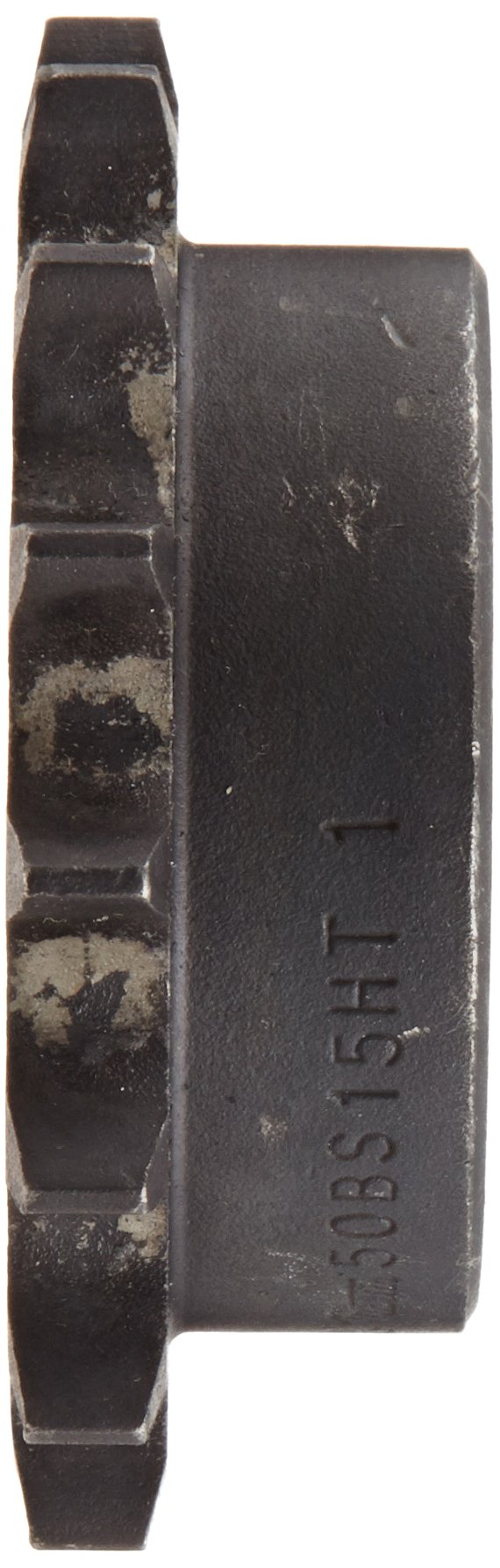 Martin Roller Chain Sprocket, Hardened Teeth, Bored-to-Size, Type B Hub, Single Strand, 50 Chain Size, 0.625