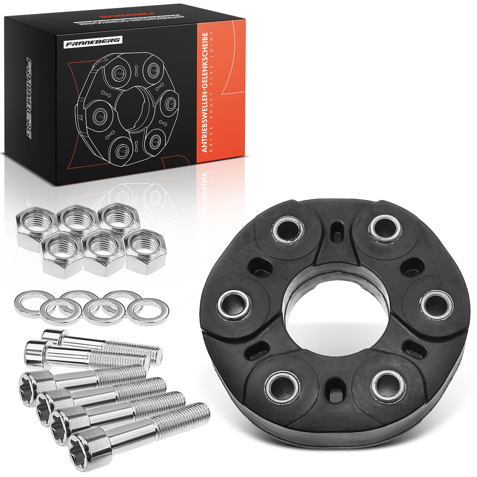Frankberg Gelenkscheibe Hardyscheibe Kompatibel mit C-Klasse W204 S204 2007-2008 E-Klasse W211 W212 A207 C207 S211 S212 2002-2016 S-Klasse W221 2009-2013 Replace# 2114100215