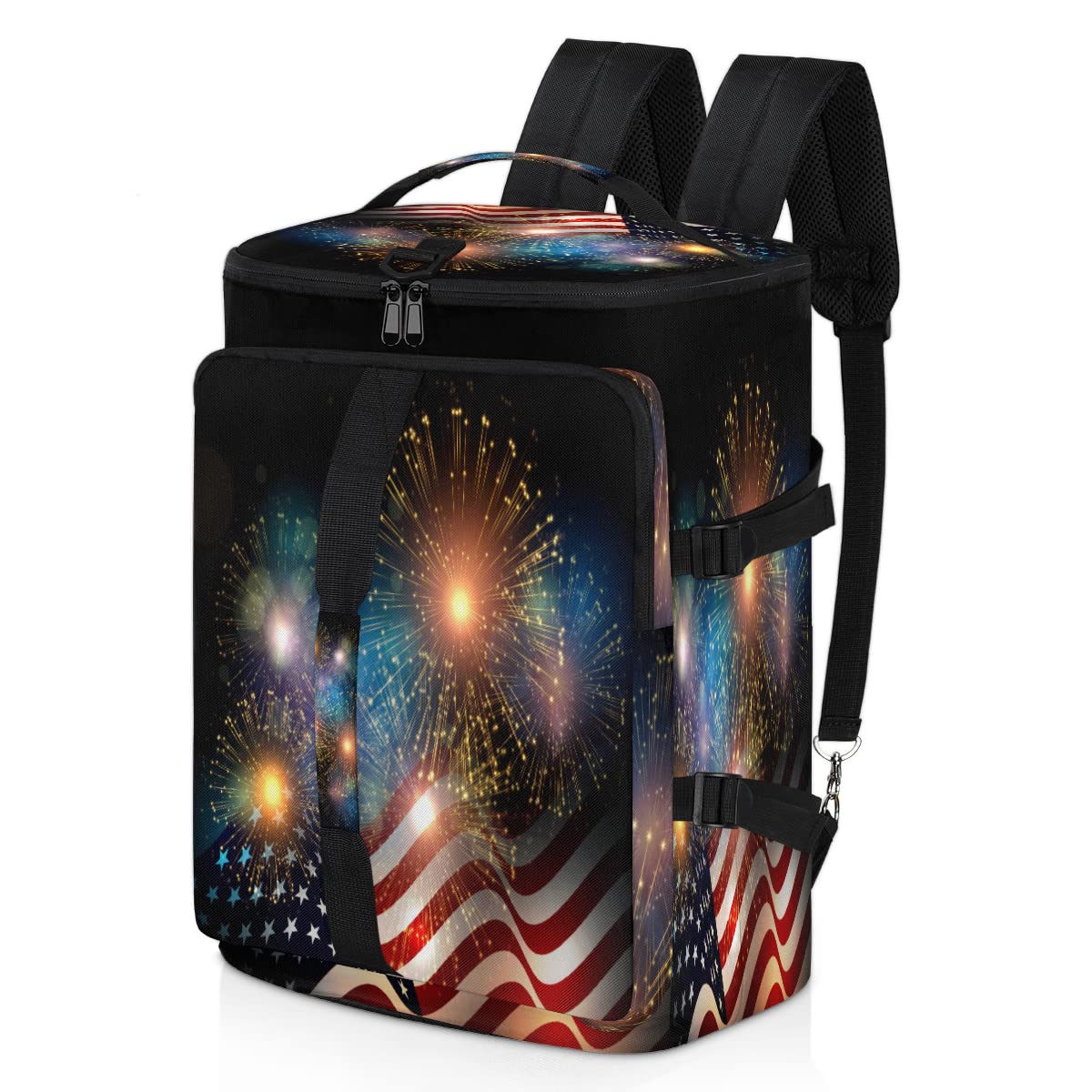 Mochila deportiva con flores 3D para hombres y mujeres, bolsa de lona con compartimento para zapatos, para gimnasio, viajes, senderismo, mochila, Multi 10, Talla única, Deporte