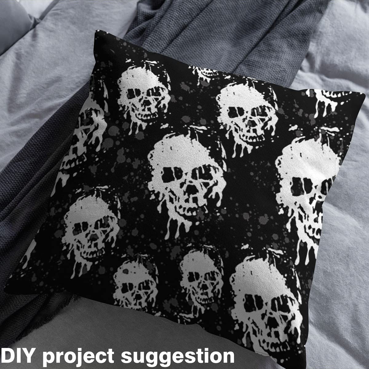 Tela De Calavera De Azúcar De The Yard Diablo Tela De Tapicería De, image size:1200x1200