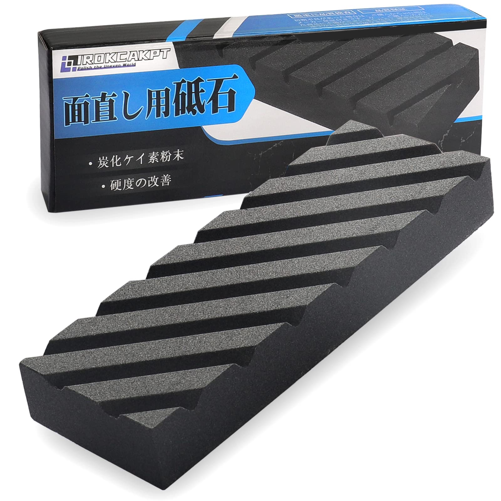 IROKCAKPT Whetstone Repair Silicon Carbide Correcting Whetstone 7.1 x 2.4 x 1.0 inches (180 x 60 x 25 mm) For Medium/Finishing Whetstone Maintenance : Home & Kitchen