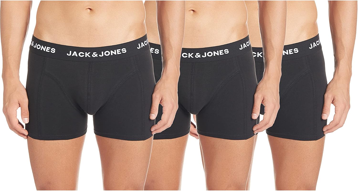 Jack and Jones JACANTHONY TRUNKS 3 PACK BLUE boxer Erkek