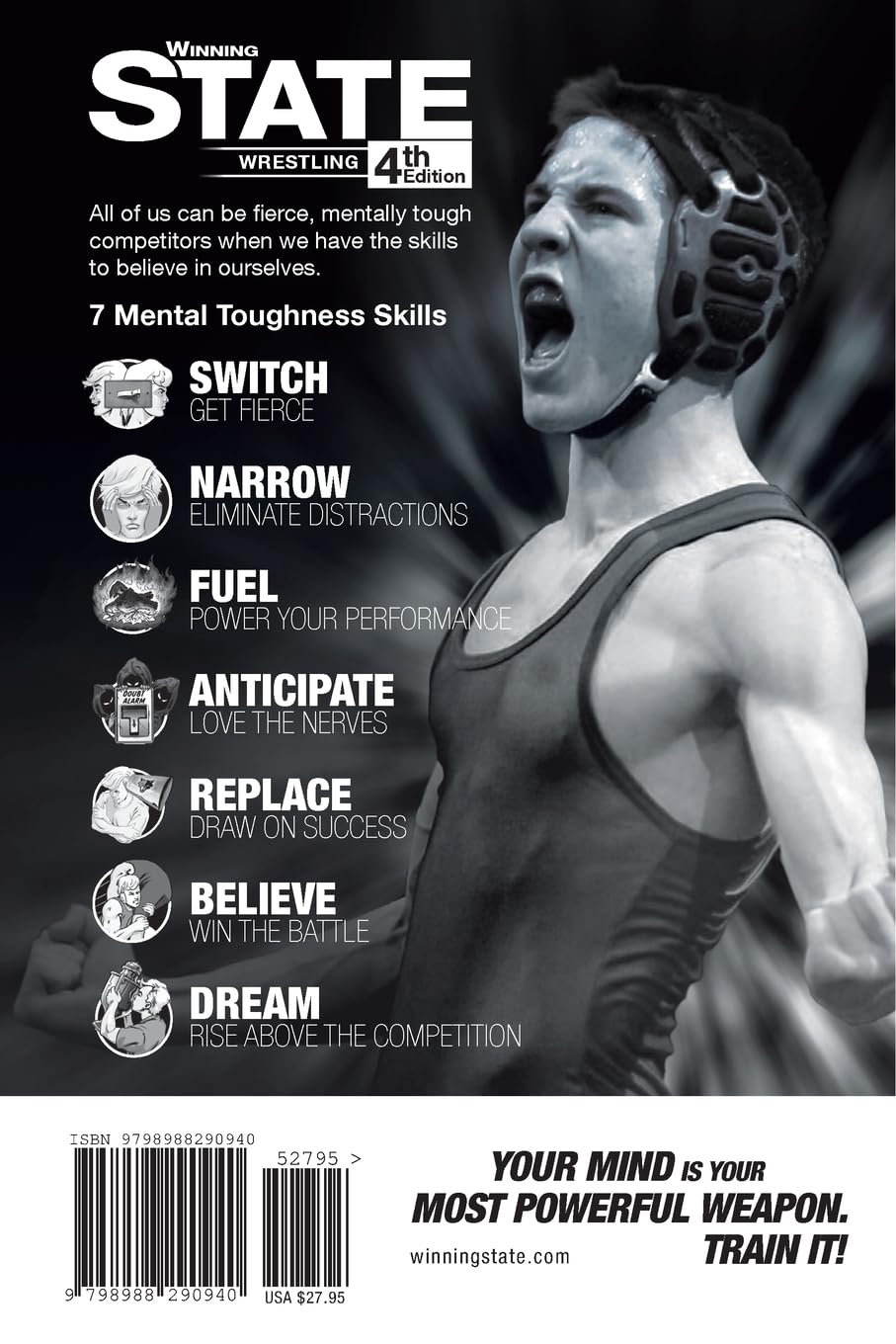 WINNING STATE WRESTLING: The Athlete's Guide To Competing Mentally Tough (4th Edition)      Paperback – May 27, 2023