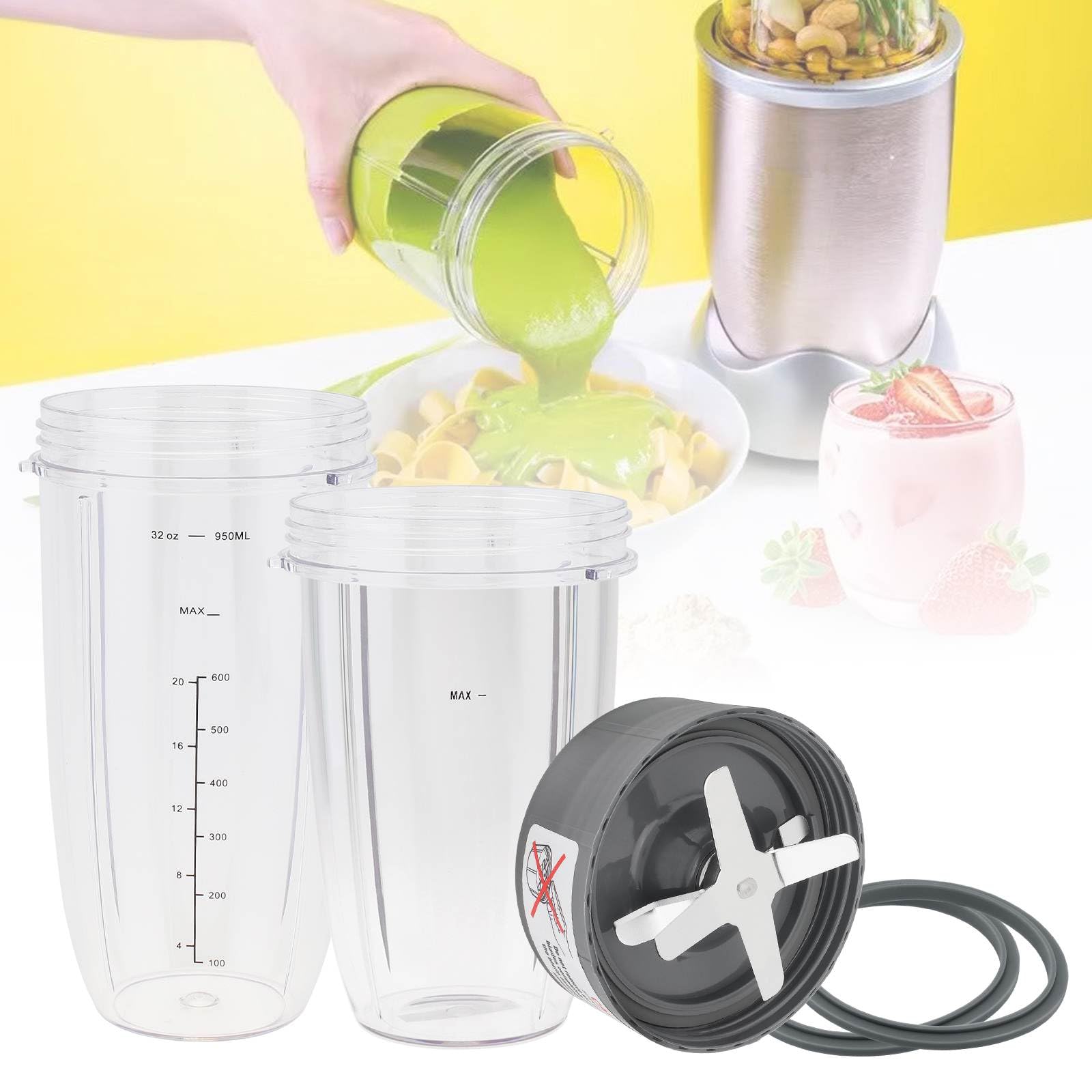 Tasses de rechange pour mixeur haute vitesse afin de réussir vos smoothies