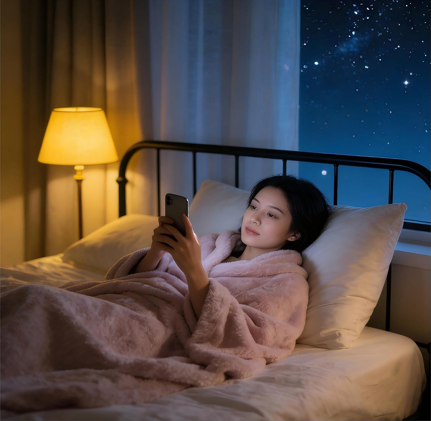 Wearable Blanket for Women and Men, Adult Comfy Wearable Blanket Pocket Sleeves, Birthday Gift Ideas for Mom, Wife, Grandma