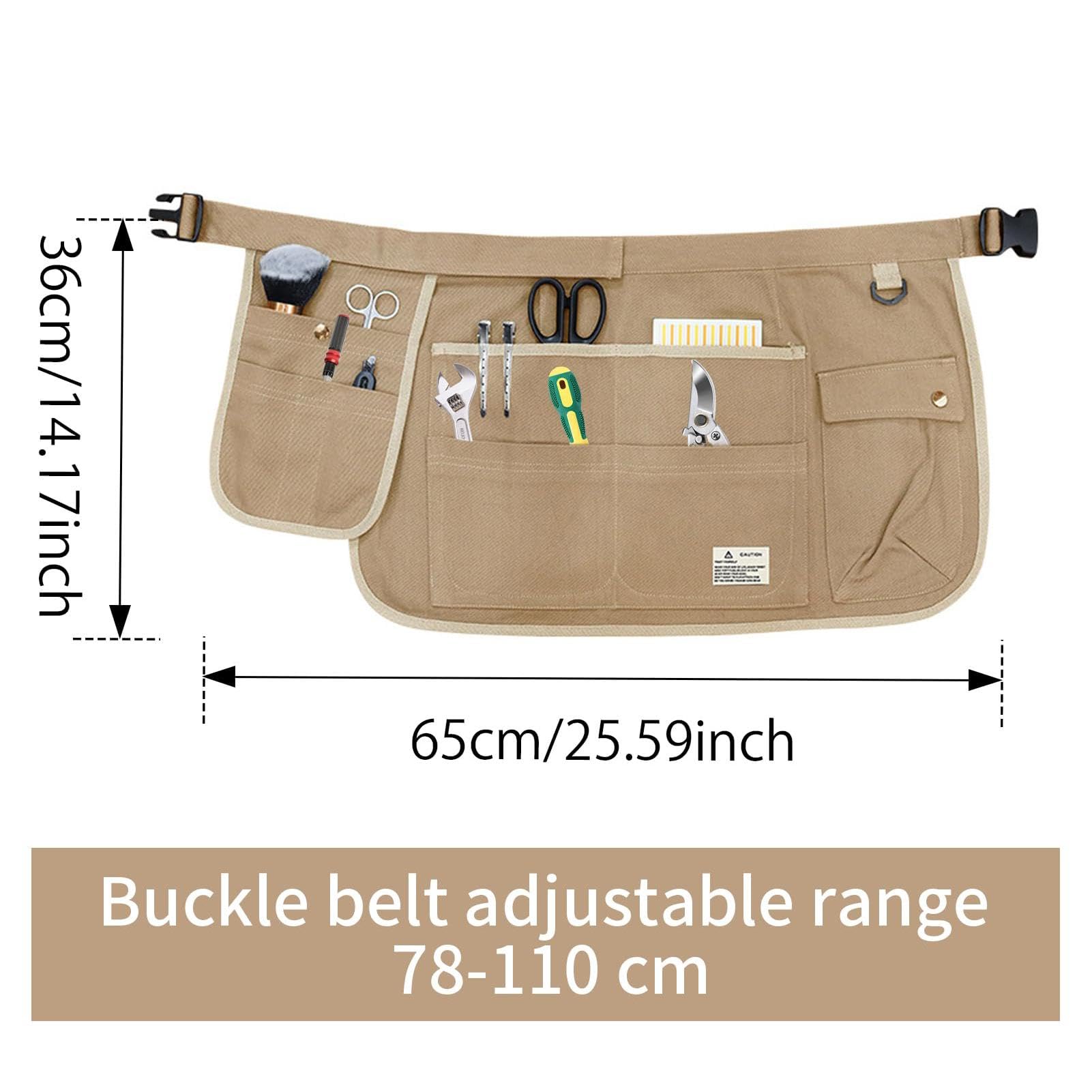 Pratica cintura per attrezzi da giardino, con tasca multipla resistente, piccola cintura per attrezzi da giardinaggio all'aperto cintura per donne e uomini giardinieri (verde Pratica cintura per attrezzi da giardino, con tasca multipla resistente, piccola cintura per attrezzi da giardinaggio all'aperto cintura per donne e uomini giardinieri (verde