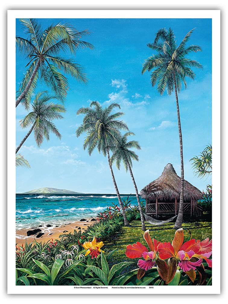 Amazon.com: Maui Morning - Hawaiian Paradise Ocean View - From an