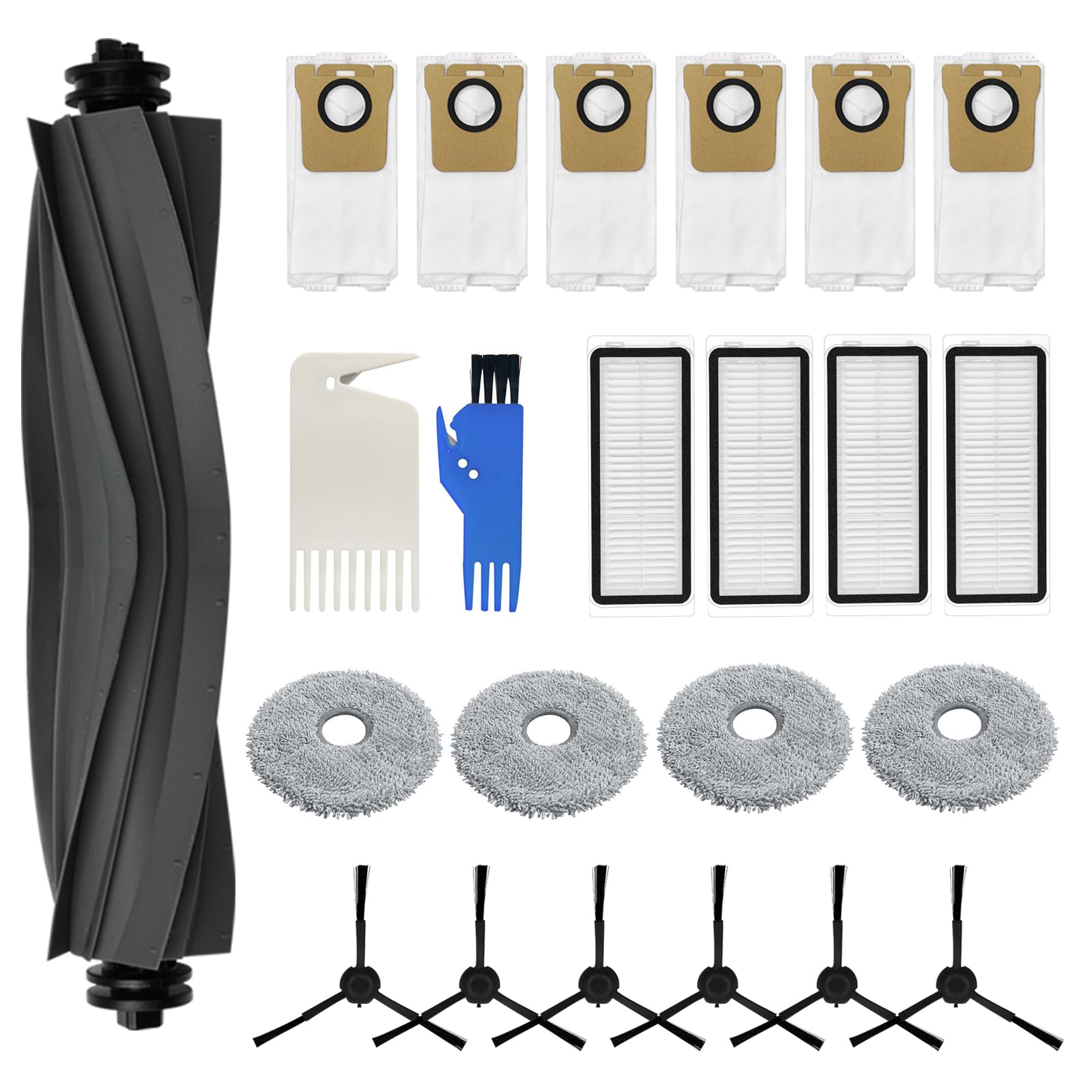 Kit Accessori Dreame Per Robot L10s Pro Ultra - Include Spazzole, Filtri, Sacchetti E Panni Mop - Foto 9