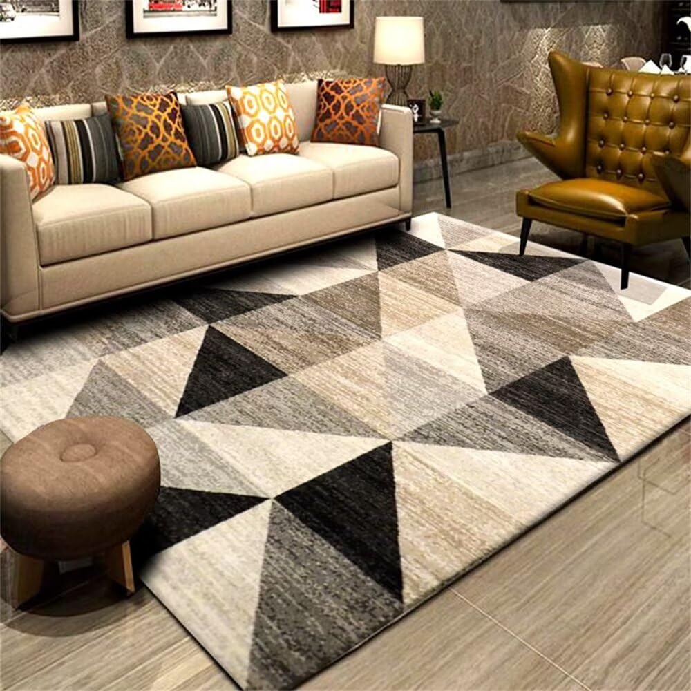 Tapis éveil bébé triangle gris salon pliable tapis intérieur moderne