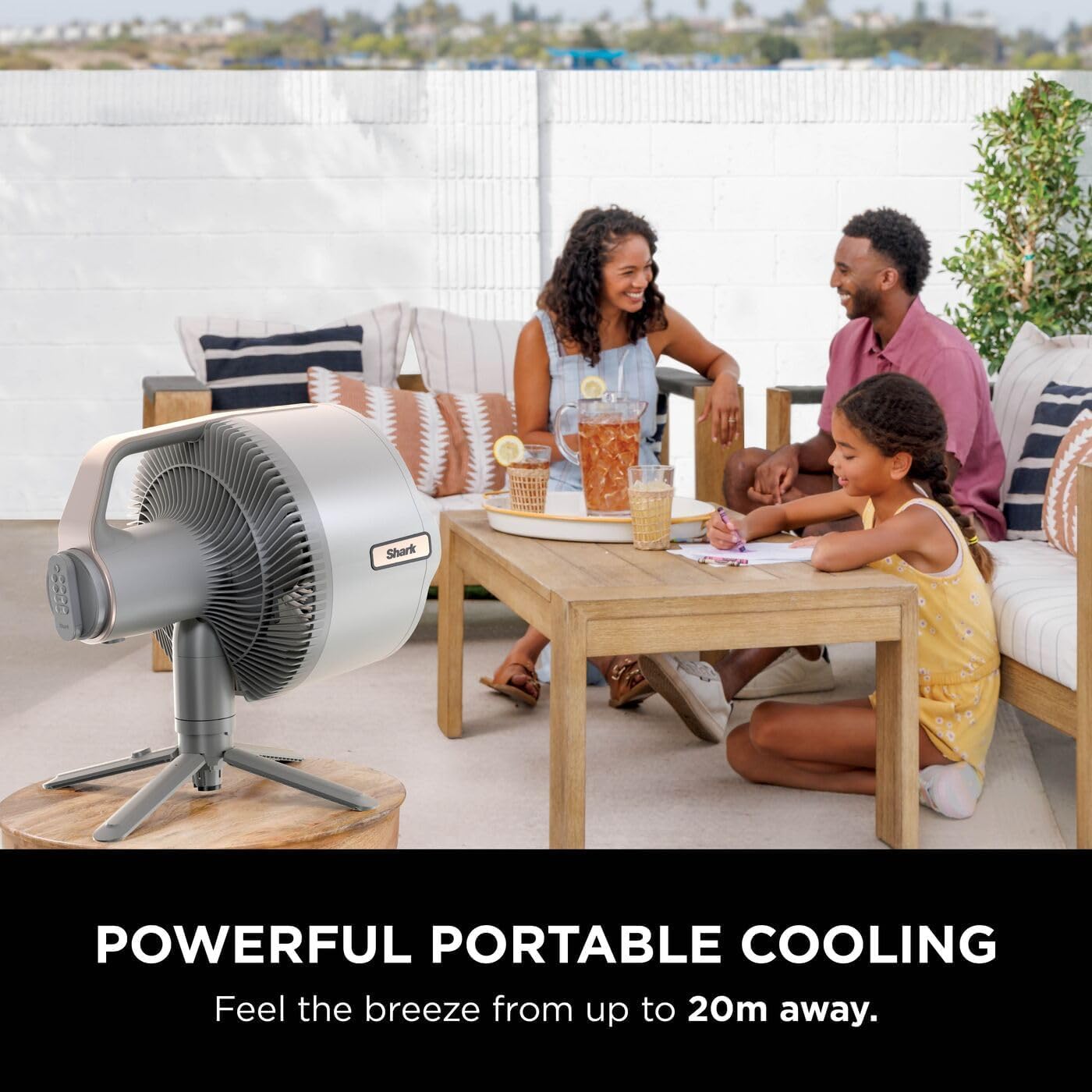 Shark FlexBreeze Pro Mist Cordless Indoor & Outdoor Fan image 3