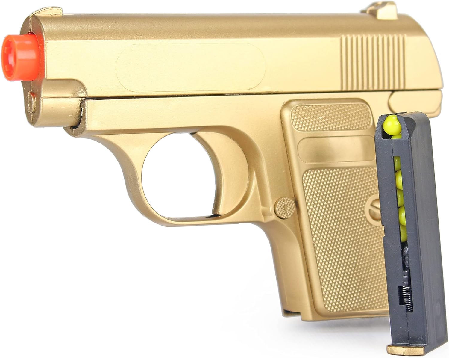 Amazon Com tac Spy Airsoft Pistols Twin Pack Pocket Size Compact Airsoft Gun With Gold And Black Colors Airsoft Pistols Sports Outdoors
