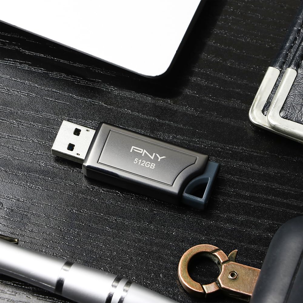 PNY　USBフラッシュドライブ Elite-X Fit P-FDI512EXFIT-GE　512GB Amazon.com: PNY 512GB Elite-X Fit USB 3.1 Flash Drive
