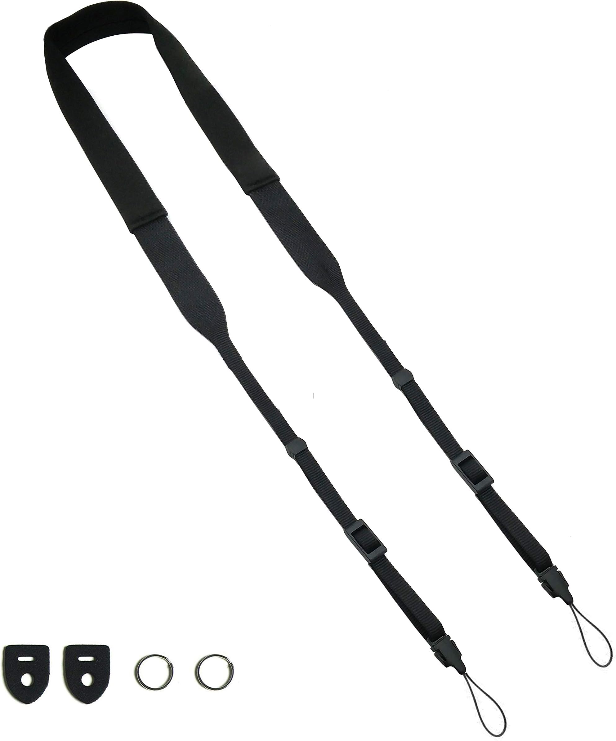 Lemmikki Washable Camera Strap (Black)