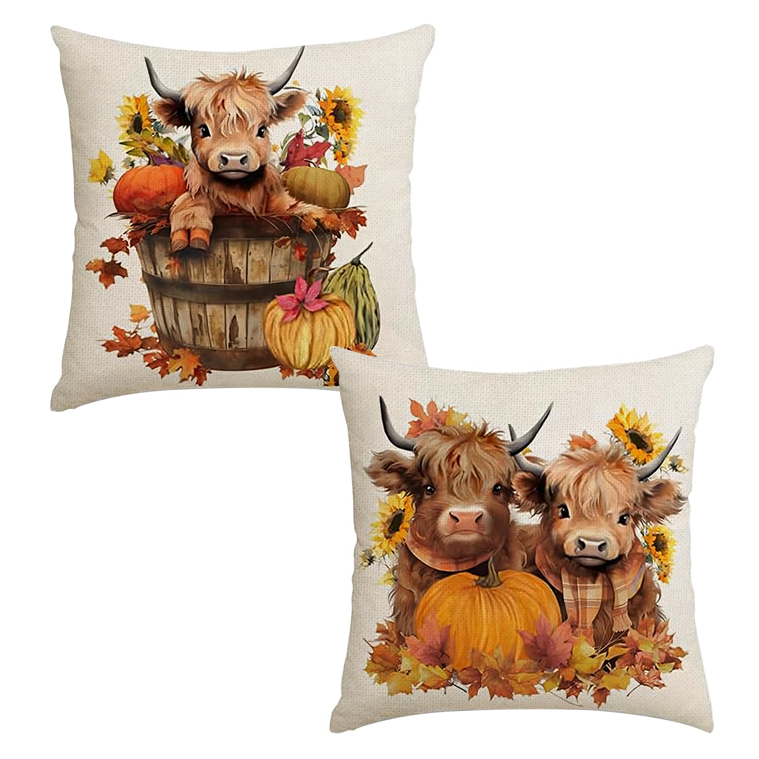 NECXON 2 Pcs Cushion Covers