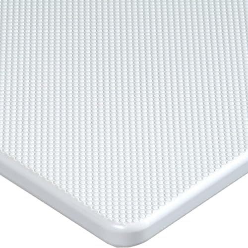 KingStarboard® Anti-Skid Marine Lumber, 12" x 27" x 1/2" Thk, White