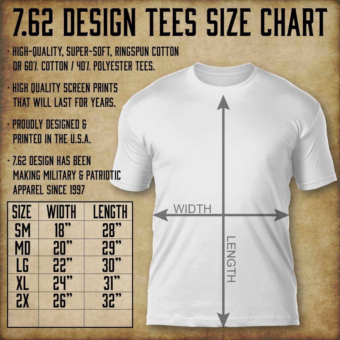 7.62 Design United States Air Force Wings Tee Shirt - Image 3