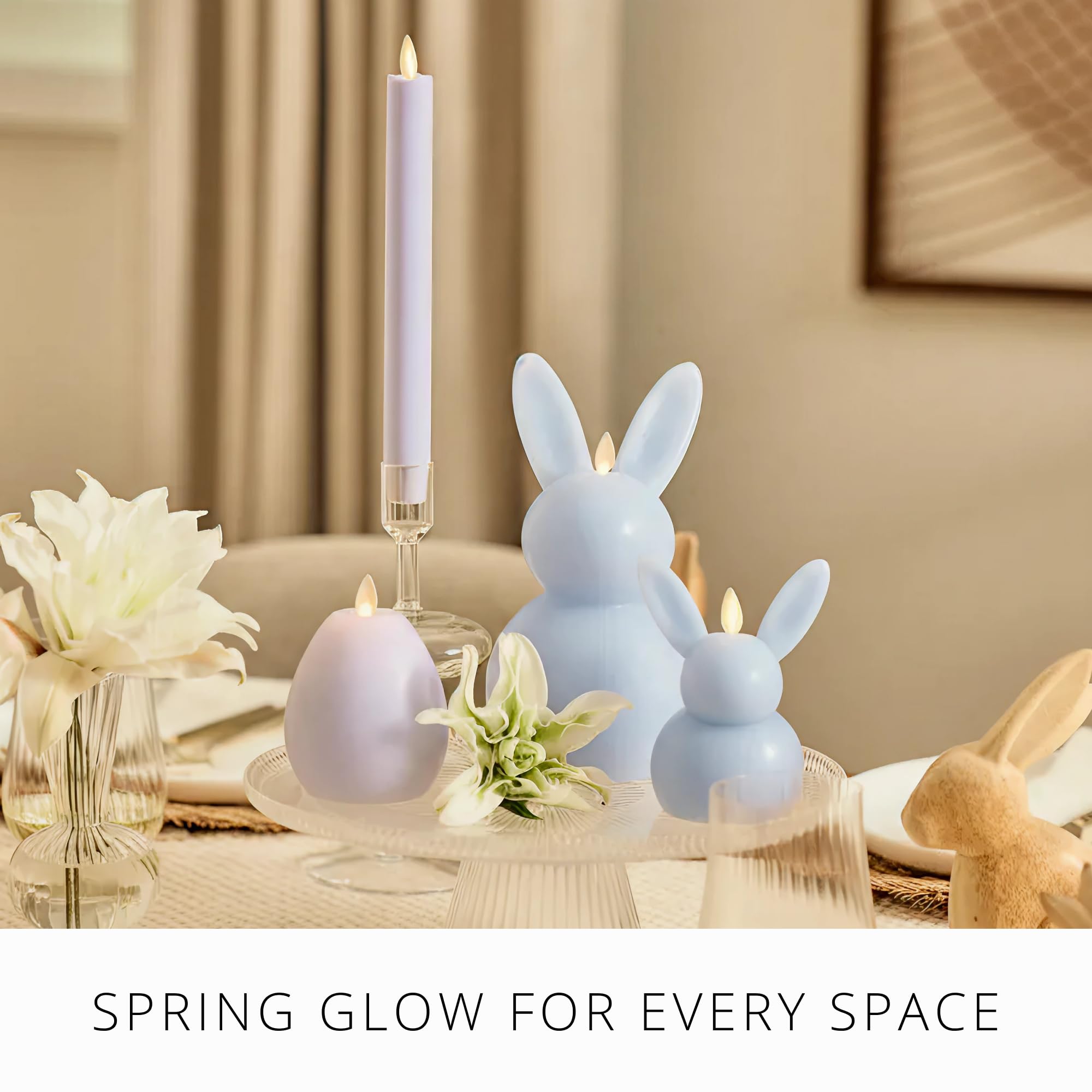 Amazon.com: Luminara Easter Bunny Candle- 4.5