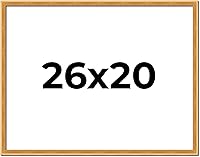 Vista 183 de Poster Palooza Portarretratos de madera maciza de 11 x 15 pulgadas, ancho de moldeo de 0.75 pulgadas, incluye plexiglás acrílico UV, respaldo