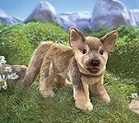 Vista 5 de Folkmanis Marioneta de mano de cachorro de pastor alemán, 3116