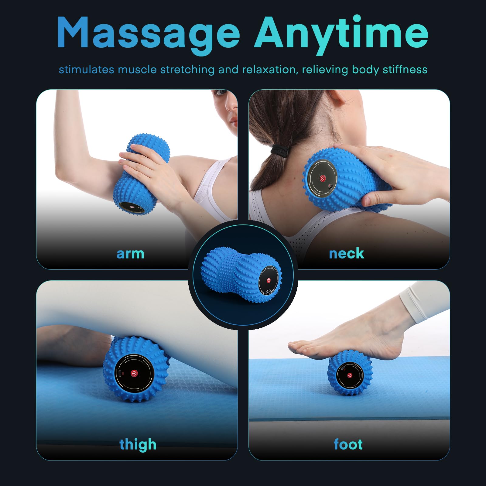 vibrating app for sex Vibrating Peanut Ball Muscle Roller – Core Strength Collective main image 0
