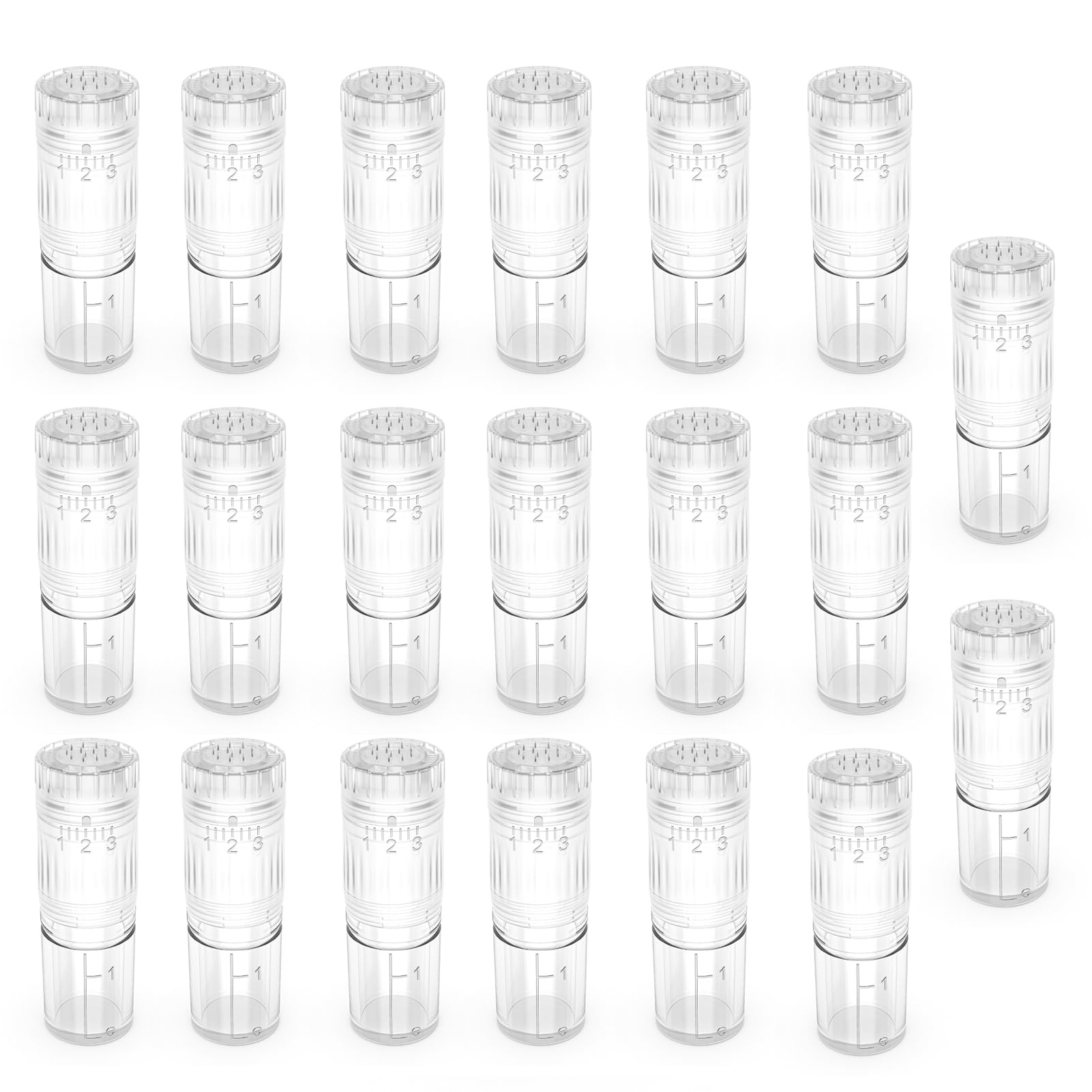 20PCS Hydra.Pen H3/H5 Cartuchos 12 Pins, Cartuchos de Tinta de Repuesto Dermapen Profesional para Tratar el Acné, Cicatrices y Estrías(20Pcs, 12 Pins para H3/H5)