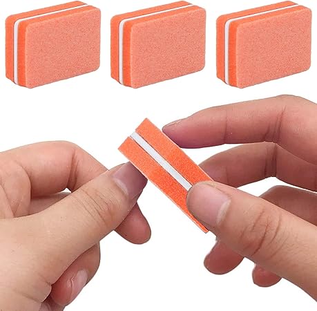 Amazon Co Jp 30個のミニネイルバッファー ネイル用プロフェッショナルバフブロックホームサロンネイル バフサンディングブロックマニキュアツールネイルサンディングブロックネイルバフブロックネイルファイルブロックネイルアートキットマニキュアツール オレンジ