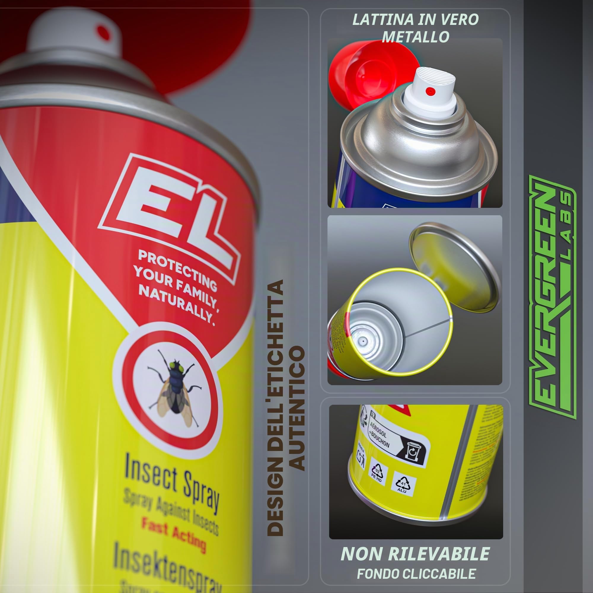 Spray con scomparto segreto: il vostro nascondiglio definitivo per denaro, chiavi - Perfetto nascondiglio per oggetti di valore a casa o in viaggio! Grande nascondiglio segreto, 6 cm x