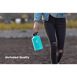 HYDRO CELL Stainless Steel Insulated Water Bottle with Straw - For Cold & Hot Drinks - Metal Vacuum Flask with Screw Cap and Modern Leakproof Sport Thermos for Adults (Teal 64oz)