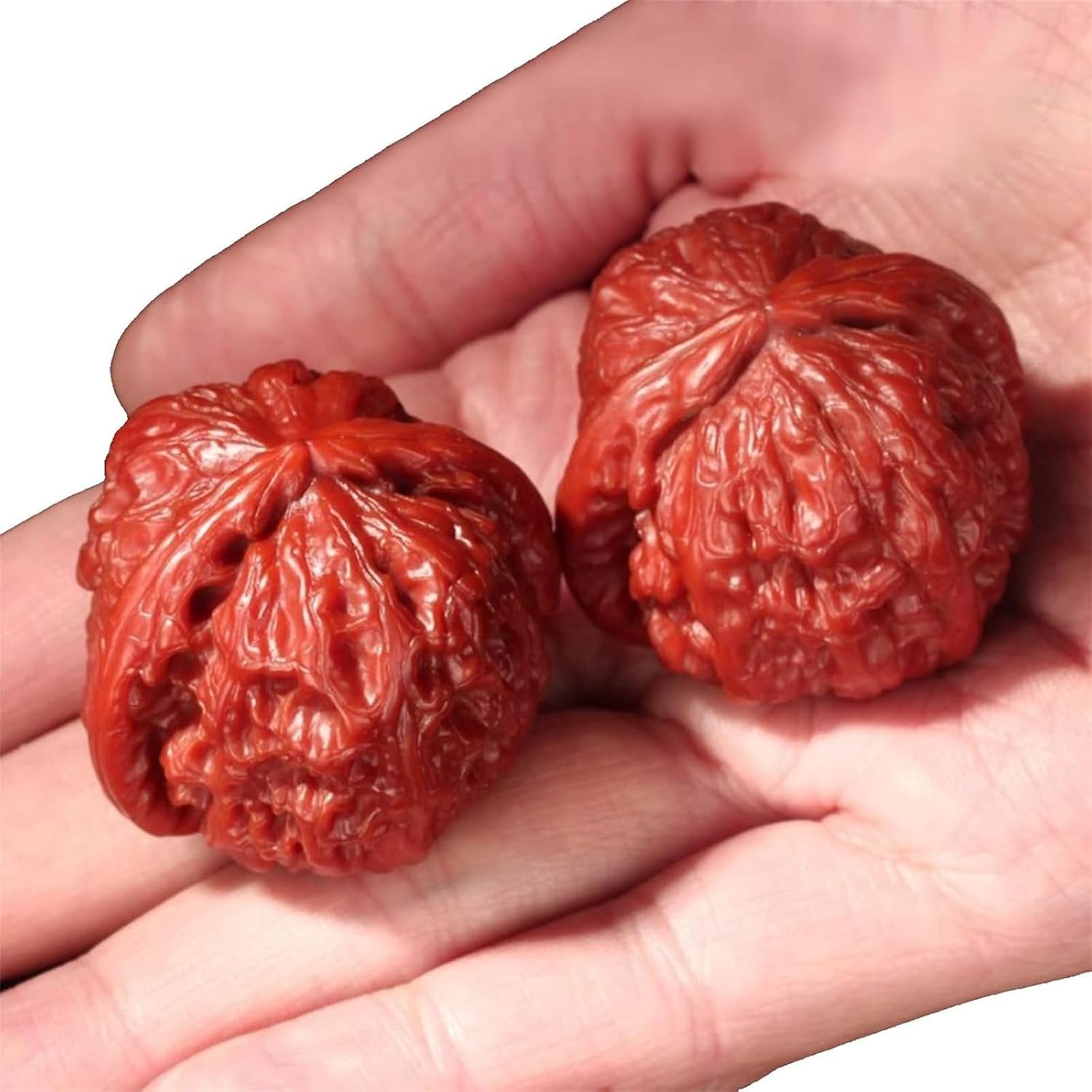 2026 New Wenwan Walnuts,Chinese Walnuts Fidget,Walnut and Massage Stress Relief Health Care Ball Toy for Stress Relief (4pcs)