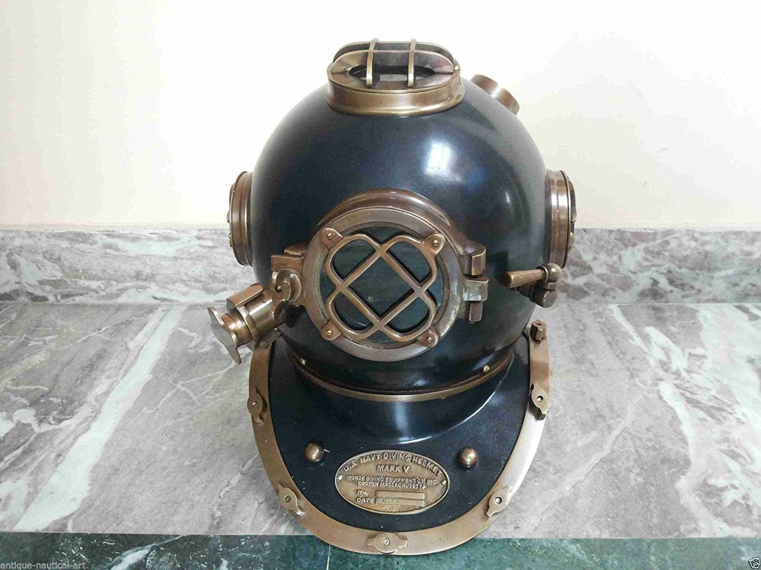 Vintage Diving Helmet Antique Divers Maritime U.S Navy Mark V