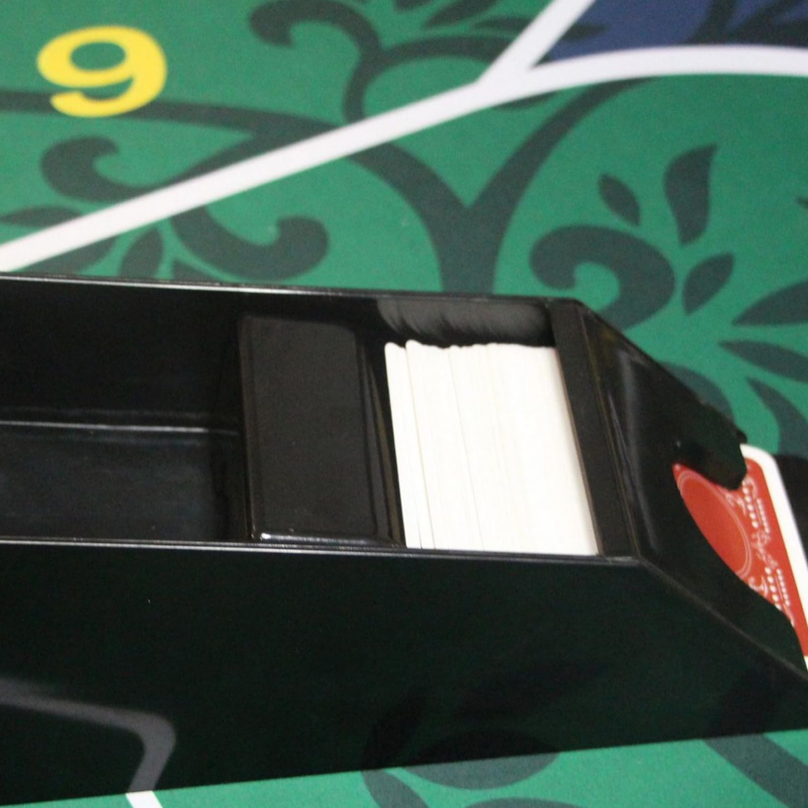 Générique Sabot À Cartes – Dispositif De Distribution À 4 Ou 6Jeux | Distributeur Réutilisable pour Jeux DeTable De, Texas Holdem Blackjack, Salle DeJeux Familiale À Domicile, Accessoire