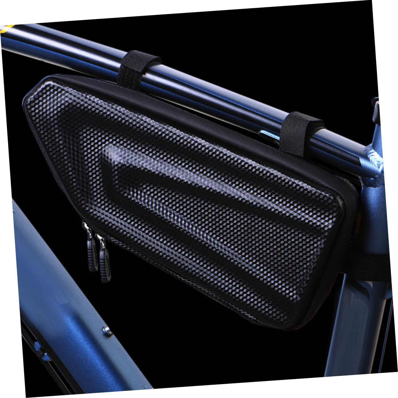 VICASKY 2pcs Tube Bag for Bike Frame Cycling Pouch Design Portable Front Storage for Phones and Essentials for Outdoor Cycling Activities