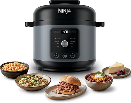 18% off: Ninja HyperHeat 9-in-1 Electric Pressure Cooker | 6.5 Qt Multi Cooker with Sear/Sauté, Slow Cooker, …