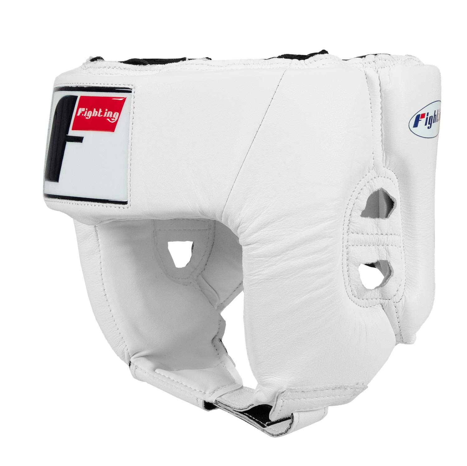 Fighting Sports USA Boxing Competition Headgear (Open Face), White, Small
