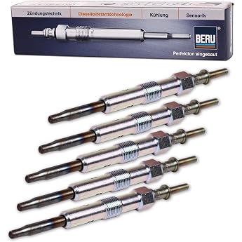 BandelOne Contains 5 Beru Glow Plugs for 100 A6 C4 LT 28-46 T4 Transporter 850 S70 S80