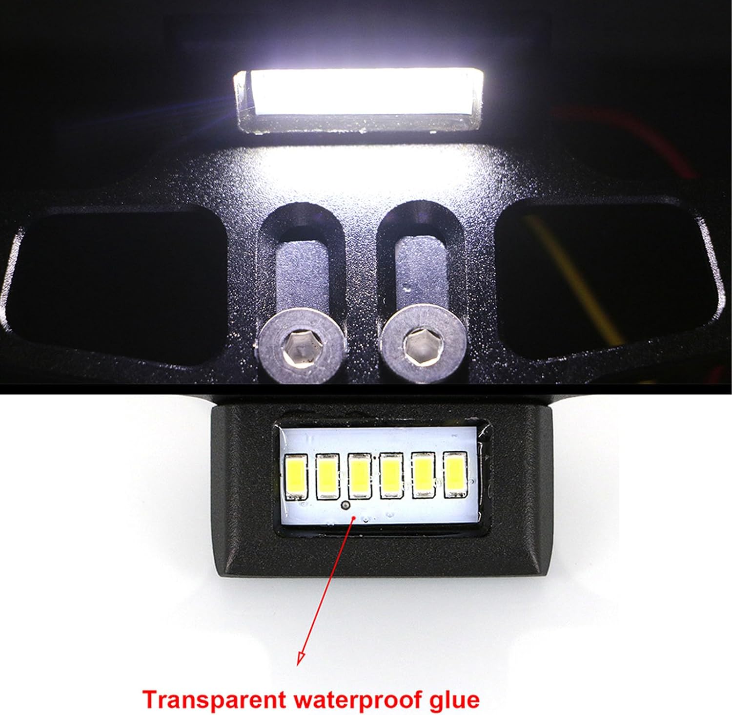 Motorcycle Rear License Plate Bracket Holder with LED Light Fender Eliminator Kit Fit for Kawasaki Z800 Z800R 2013-2017 Black