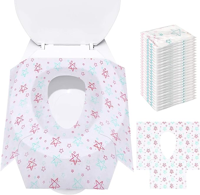 40 Copriwater Usa E Getta - Igienici, Monouso, 38x58 Cm, Per Adulti E Bambini - Foto 12