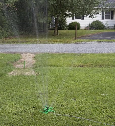 Miniatura 4 de Aqua Rociador giratorio con patrón circular de 3 brazos